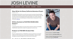 Desktop Screenshot of joshlevineonline.com